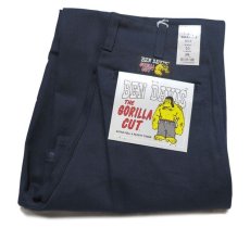 画像6: BEN DAVIS  "THE GORILLA CUT" Wide Work Pants　NAVY　size  w 30 / w 32 (6)