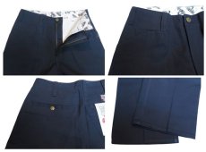 画像4: BEN DAVIS  "THE GORILLA CUT" Wide Work Pants　NAVY　size  w 30 / w 32 (4)