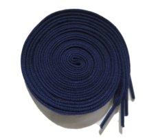 画像2: SHOE SHIFT "Regular Width" Cotton Shoelace -made in JAPAN- NAVY (2)