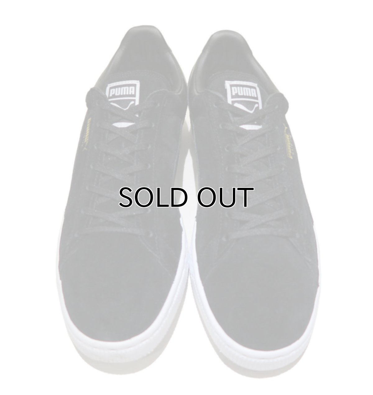 画像2: NEW PUMA "SUEDE" Gradation Sneaker　BLACK　size US 11 (29cm) (2)