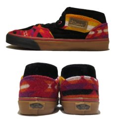 画像3: NEW VANS × PENDLETON "Half Cab" Skate Shoes　BLACK / NATIVE　size US 9 1/2 (3)