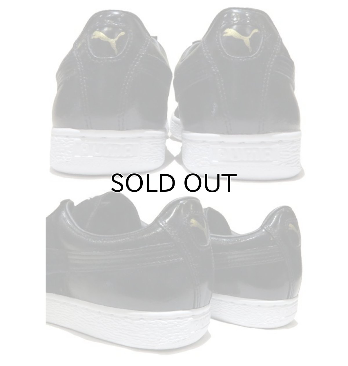 画像4: NEW PUMA "SUEDE" Gradation Sneaker　BLACK　size US 11 (29cm) (4)