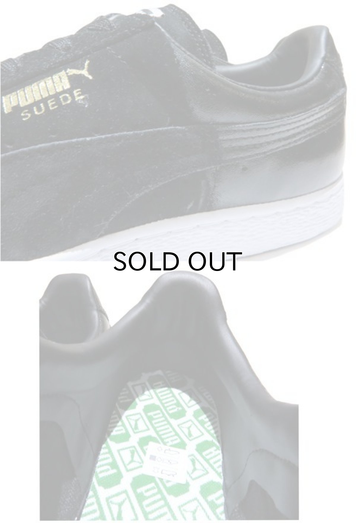 画像5: NEW PUMA "SUEDE" Gradation Sneaker　BLACK　size US 11 (29cm) (5)