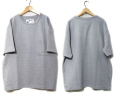 画像2: " Note and Pen the poem " ノートとペン　"ポエムのポケットTee2"　GREY (2)