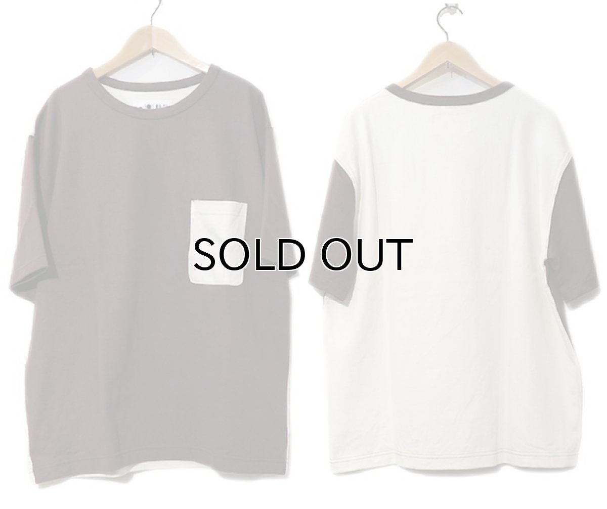 画像2: " Note and Pen the poem " ノートとペン "ポエムのポケットTee2" BROWN/OFF (2)