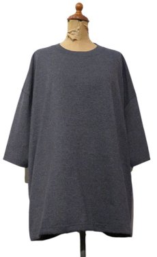 画像1: Note and Pen the poem ノートとペン "Short Length Tee"　CHARCOAL GREY　one size (1)