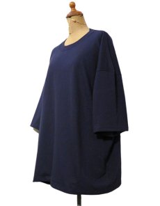 画像3: Note and Pen the poem ノートとペン "Short Length Tee"　NAVY　one size (3)