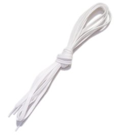 画像3: SHOE SHIFT "Narrow Width" Cotton Shoelace -made in JAPAN- WHITE (3)