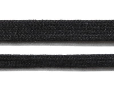 画像1: SHOE SHIFT "Narrow Width" Cotton Shoelace -made in JAPAN- BLACK