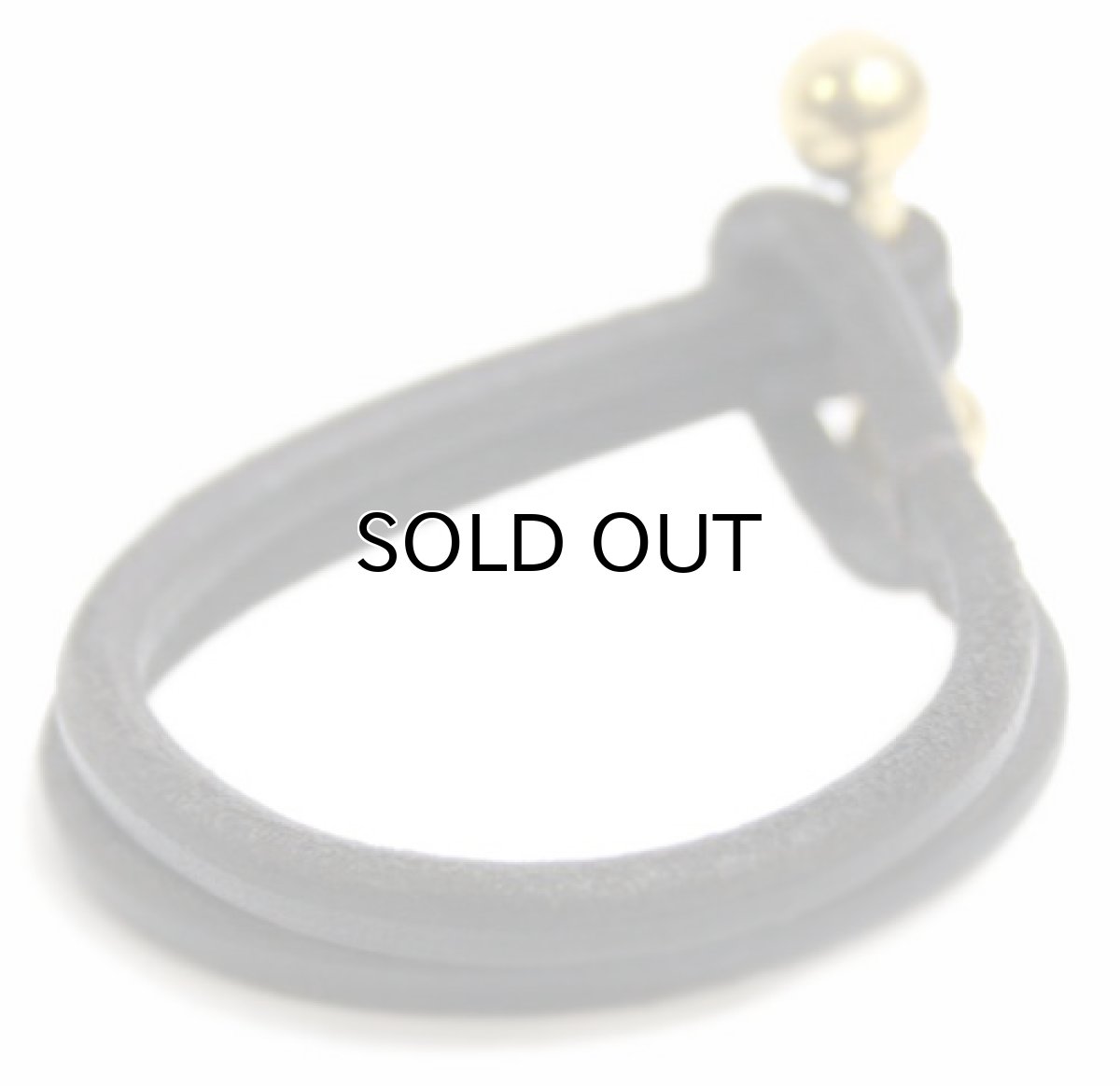 画像2: JUTTA NEUMANN Leather Wrist Band ブレスレット　color : Dark Brown　size : S, M, L (2)