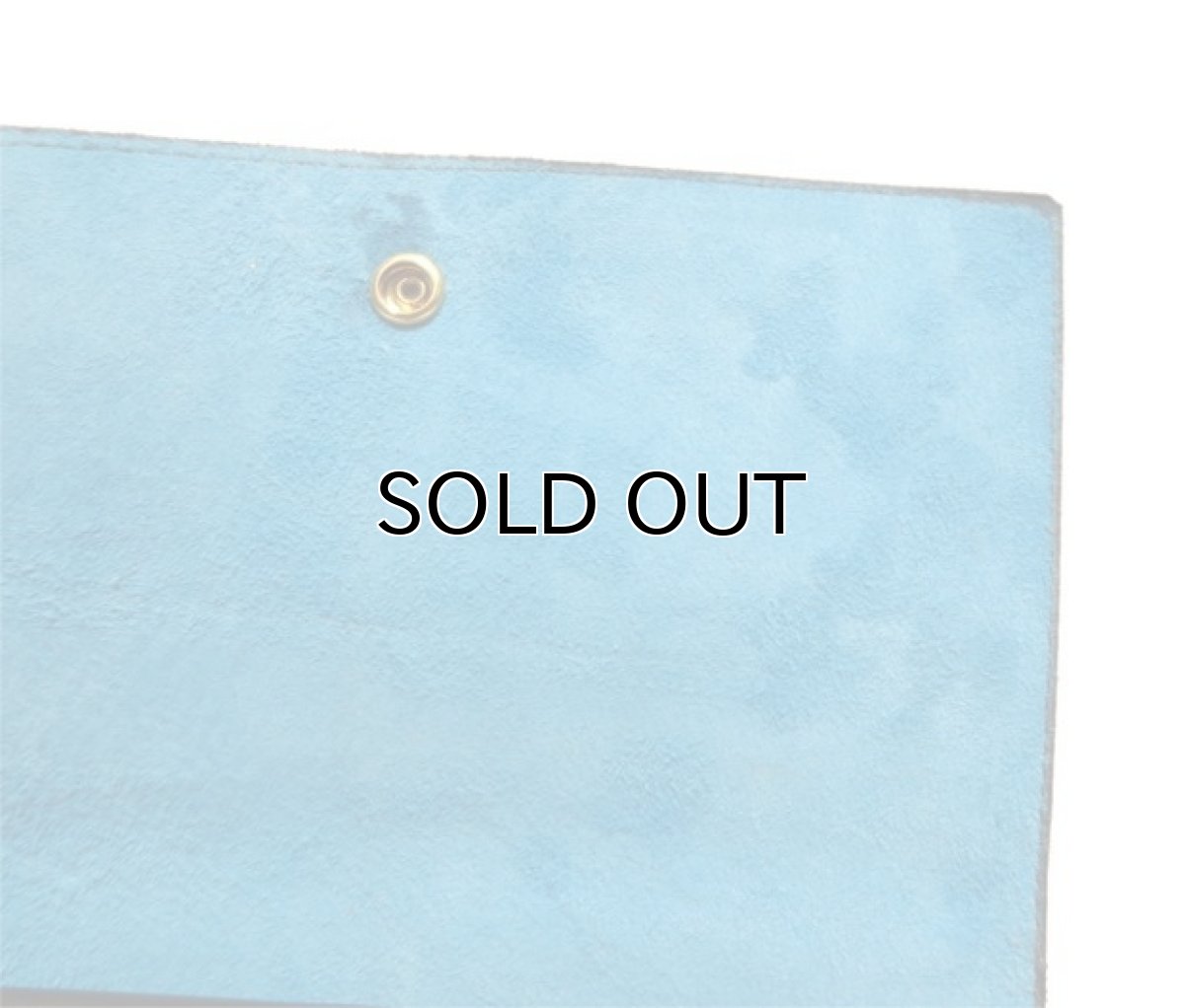 画像7: "JUTTA NEUMANN" Leather Wallet "the Waiter's Wallet"  color : Black / Sky Blue 長財布 (7)