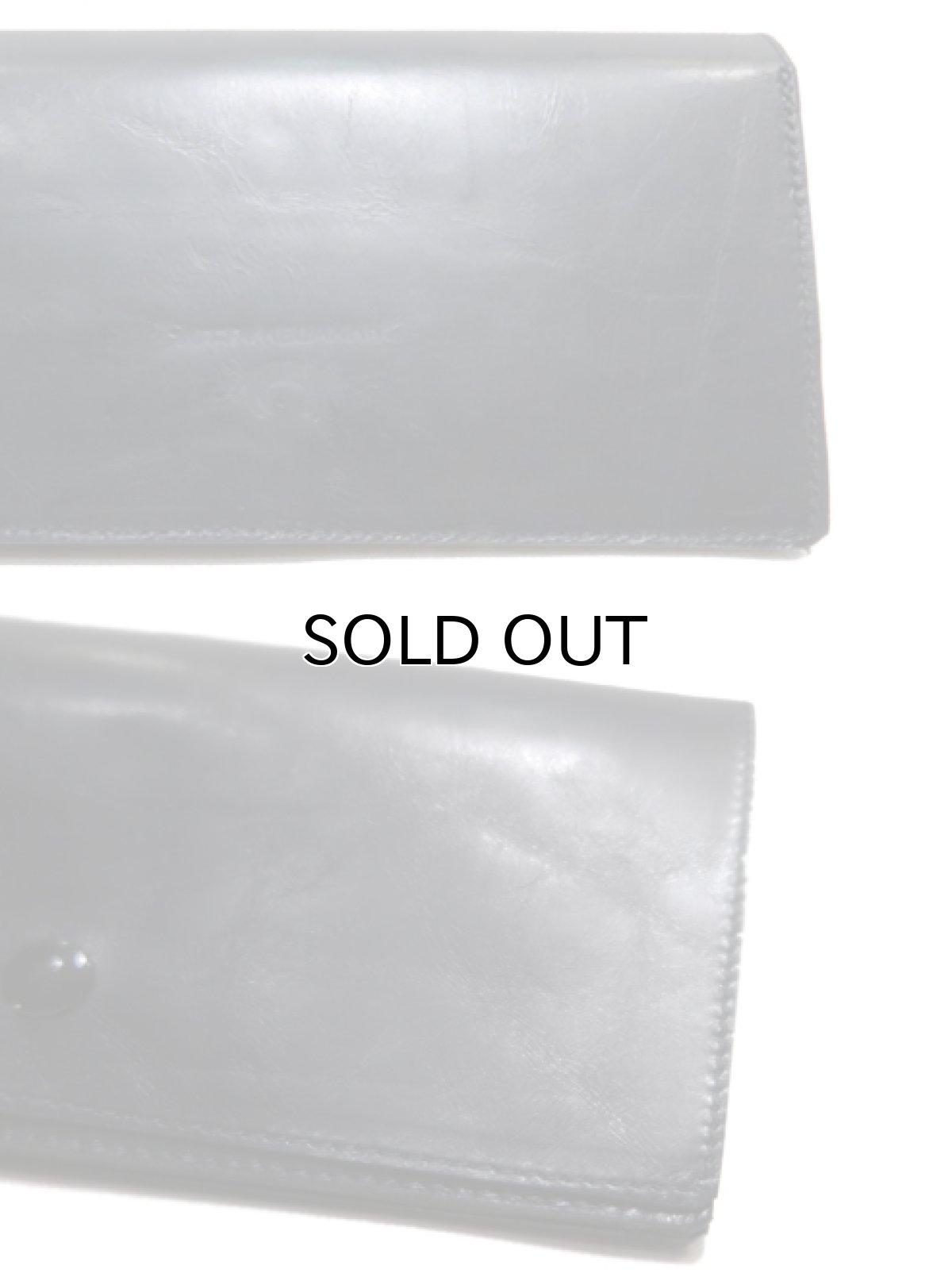 画像6: "JUTTA NEUMANN" Leather Wallet "the Waiter's Wallet"  color : Black / Sky Blue 長財布 (6)