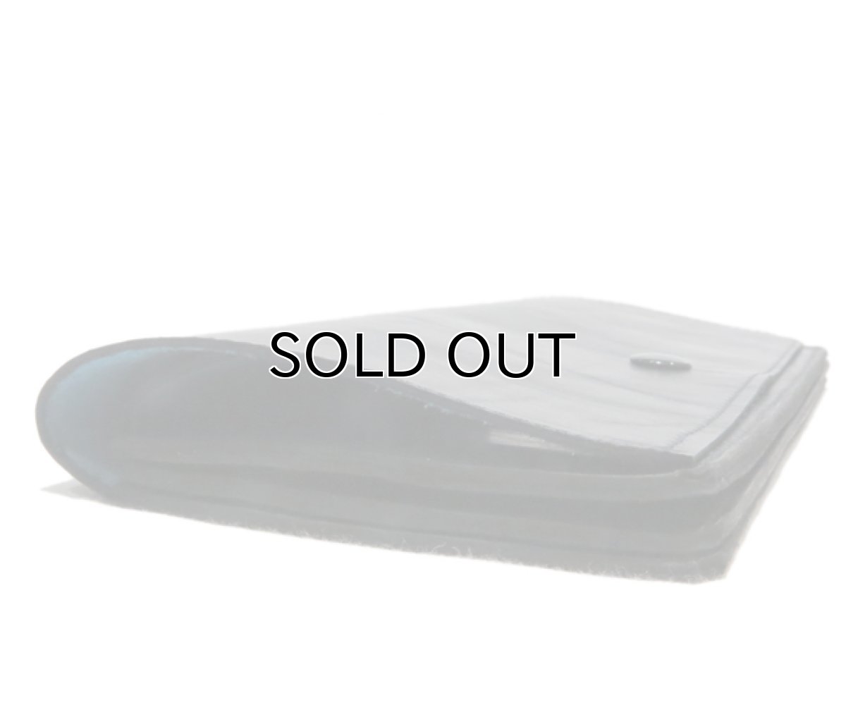 画像5: "JUTTA NEUMANN" Leather Wallet "the Waiter's Wallet"  color : Black / Sky Blue 長財布 (5)