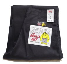 画像8: BEN DAVIS  "THE GORILLA CUT" Wide Work Pants　BLACK　size w 30 / w 32 (8)