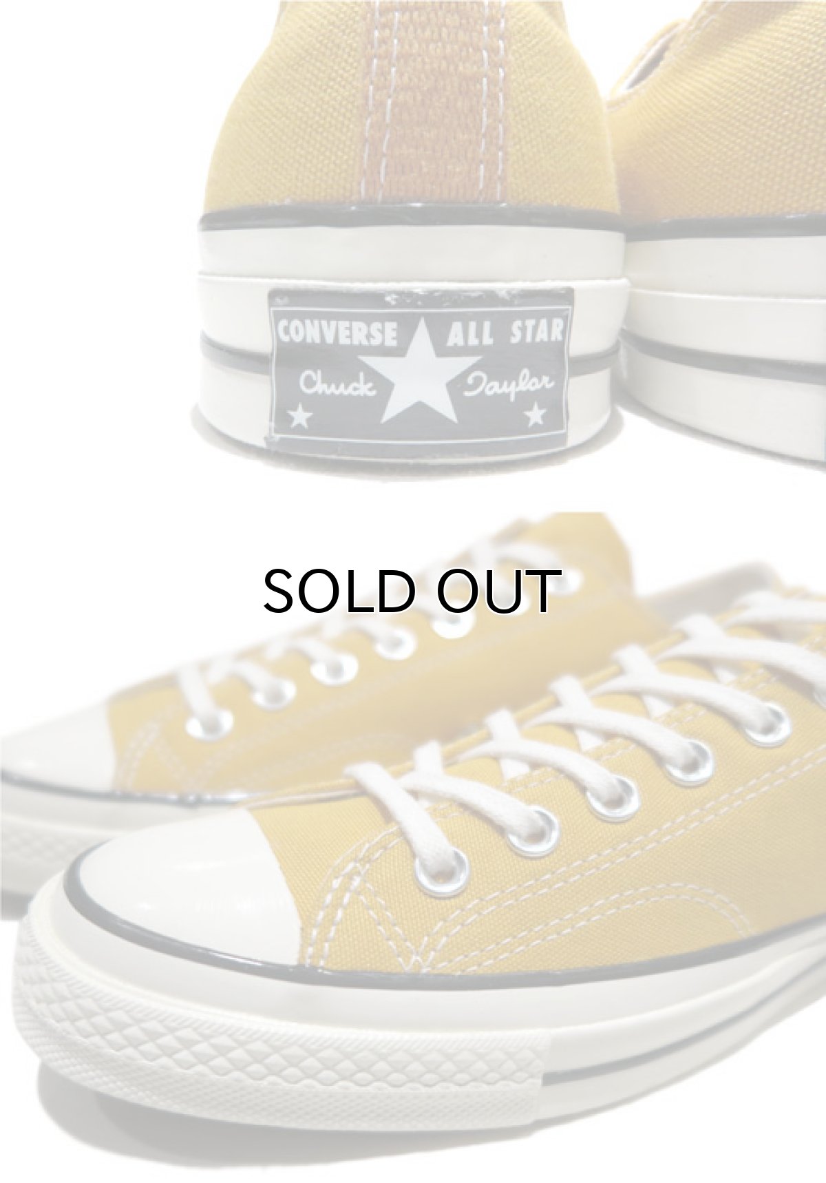画像5: NEW Converse "First String" Low-Cut Canvas Sneaker　Sunflower　size 11.5 (5)