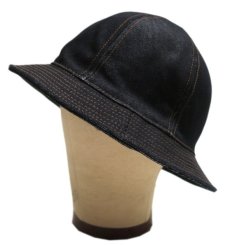 画像3: NEW YORK HAT CO. Denim Hat　Black Denim (3)