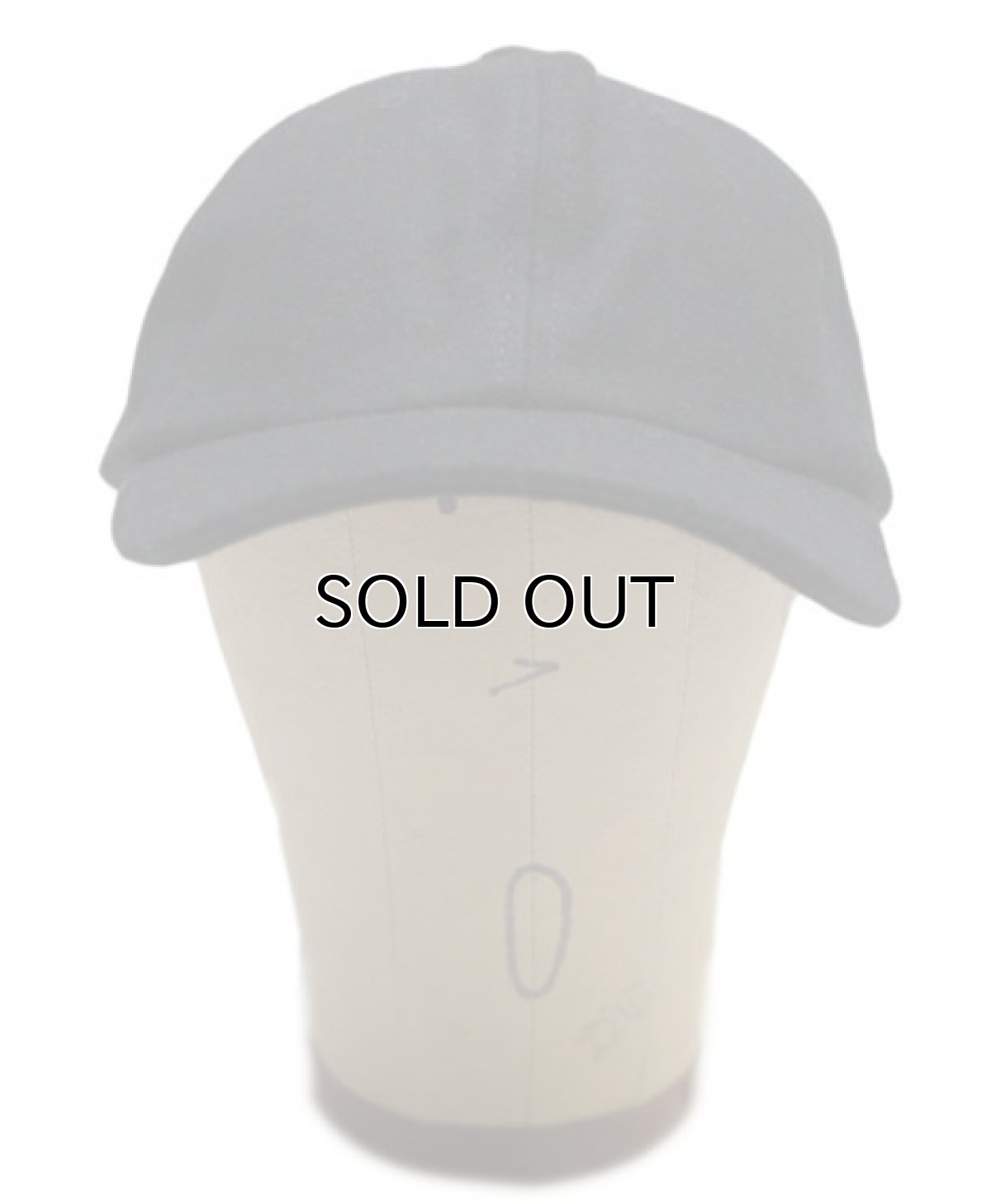 画像2: 6-Panel Wool/Viscose Cap BLACK Free Size (2)