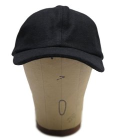 画像2: 6-Panel Wool/Viscose Cap　BLACK　Free Size (2)