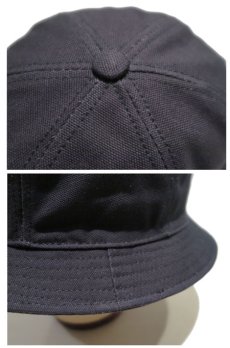 画像4: NEW YORK HAT CO.  Cotton Canvas Hat　Black (4)