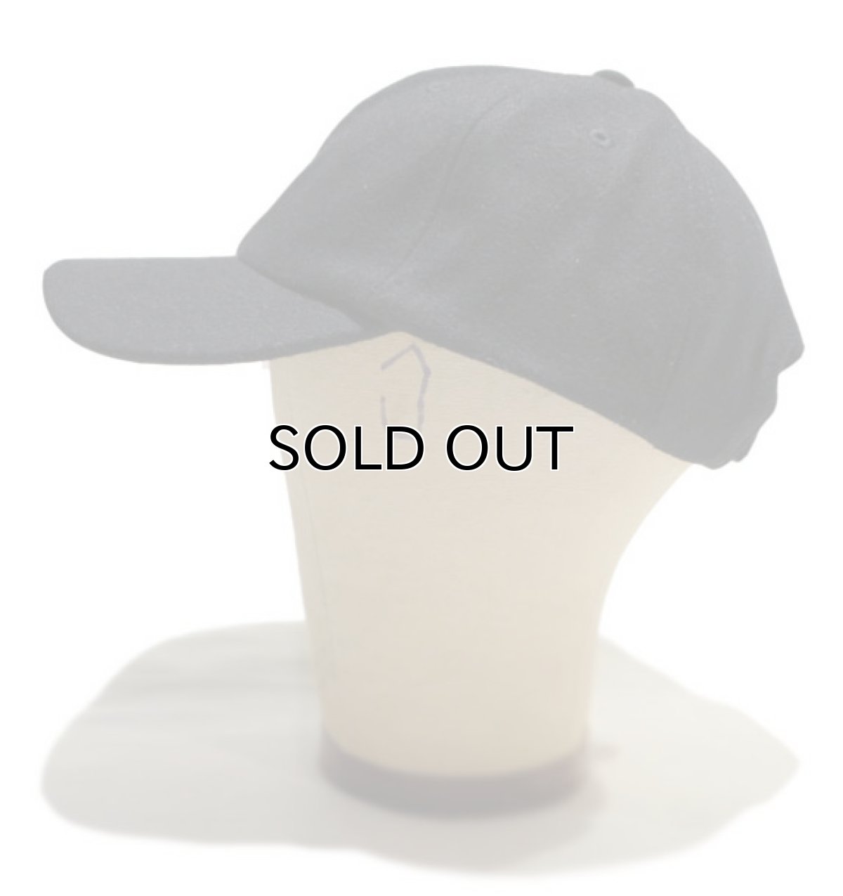 画像3: 6-Panel Wool/Viscose Cap BLACK Free Size (3)