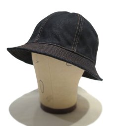 画像2: NEW YORK HAT CO. Denim Hat　Black Denim (2)