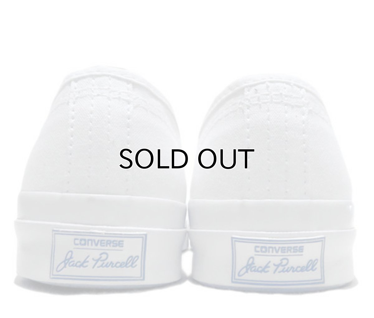 画像5: NEW Converse "Jack Purcell Signature" Low-Cut Canvas Sneaker　WHITE　size 9 1/2 (5)