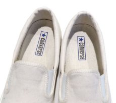 画像5: NEW Converse "First String" DECK STAR  Slip-On Canvas Sneaker　NATURAL　size 9 1/2 (5)