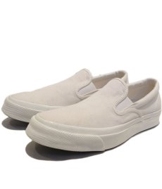 画像1: NEW Converse "First String" DECK STAR  Slip-On Canvas Sneaker　NATURAL　size 9 1/2 (1)