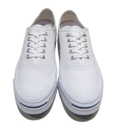 画像2: NEW Converse "Jack Purcell Signature" Low-Cut Canvas Sneaker　WHITE　size 9 1/2 (2)