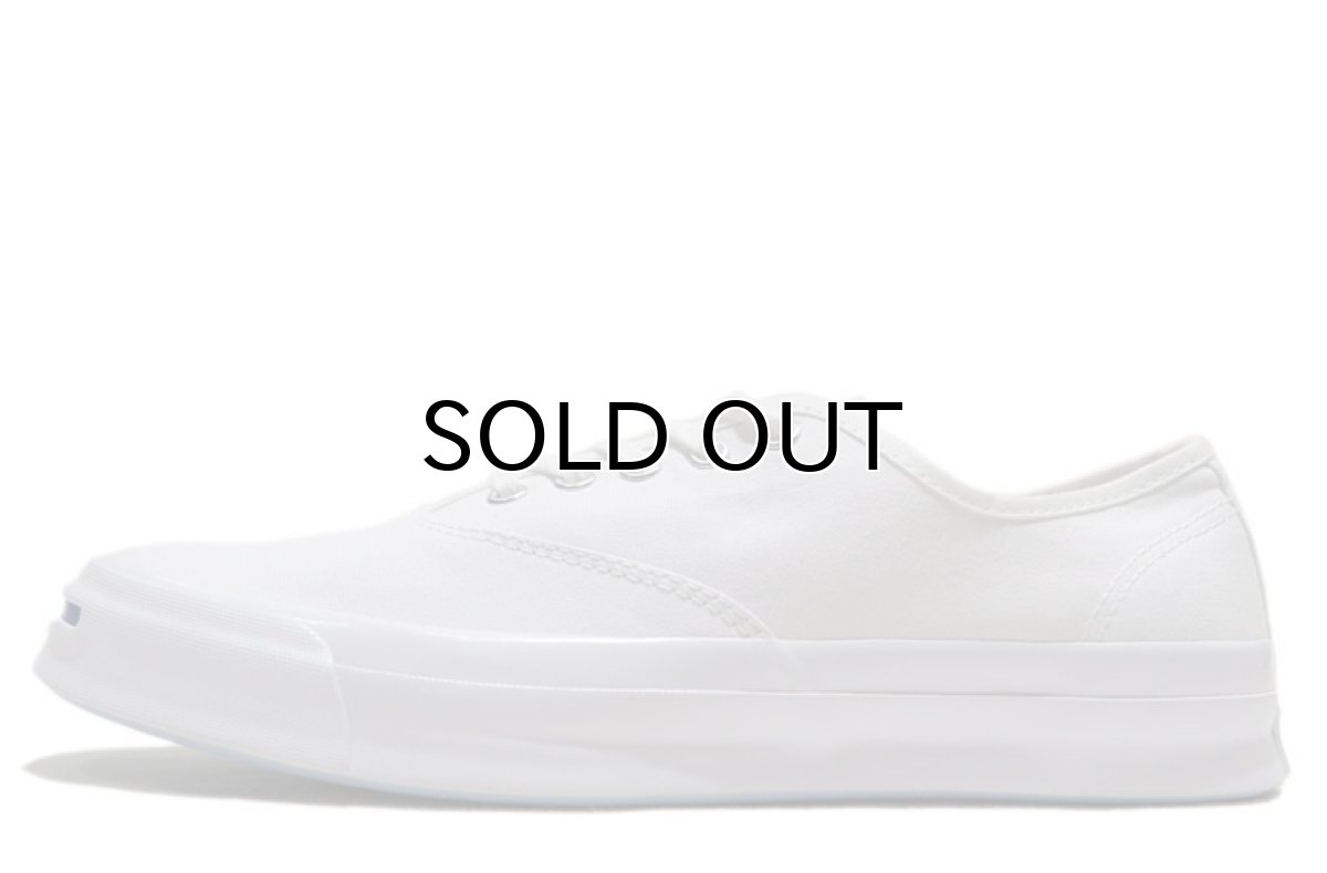 画像3: NEW Converse "Jack Purcell Signature" Low-Cut Canvas Sneaker　WHITE　size 9 1/2 (3)