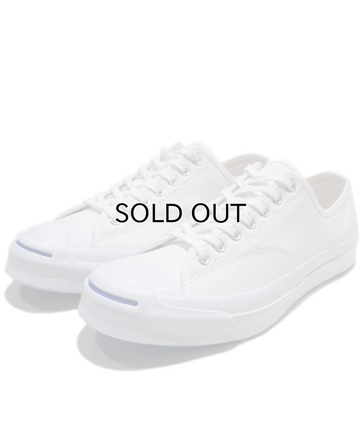 画像1: NEW Converse "Jack Purcell Signature Ox" Low-Cut Canvas Sneaker　WHITE　size 10 (1)