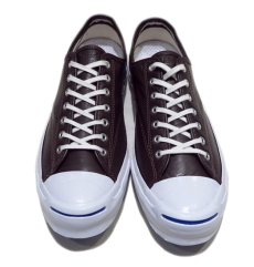 画像2: NEW Converse "Jack Purcell Signature" Low-Cut Leather Sneaker　BROWN　size 13 (2)