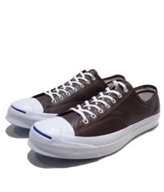 画像1: NEW Converse "Jack Purcell Signature" Low-Cut Leather Sneaker　BROWN　size 13 (1)