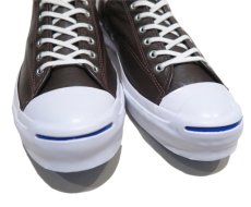 画像6: NEW Converse "Jack Purcell Signature" Low-Cut Leather Sneaker　BROWN　size 13 (6)