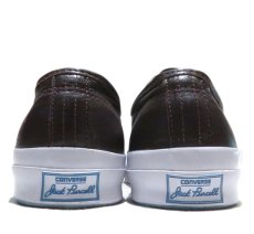 画像4: NEW Converse "Jack Purcell Signature" Low-Cut Leather Sneaker　BROWN　size 13 (4)