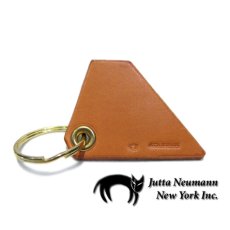 画像1: B) "JUTTA NEUMANN" Leather Key Holder  color : TAN (1)