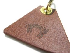 画像5: A) "JUTTA NEUMANN" Leather Key Holder  color : TAN (5)