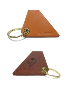 画像2: B) "JUTTA NEUMANN" Leather Key Holder  color : TAN (2)