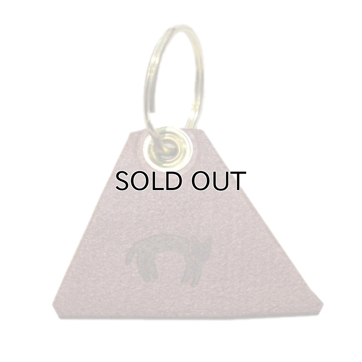 画像2: A) "JUTTA NEUMANN" Leather Key Holder  color : TAN (2)