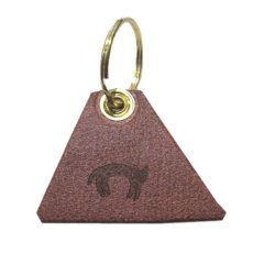 画像2: A) "JUTTA NEUMANN" Leather Key Holder  color : TAN (2)