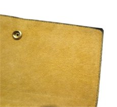 画像7: "JUTTA NEUMANN" Leather Wallet "the Waiter's Wallet"  color : Black / Yellow 長財布 (7)