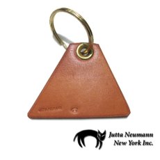 画像1: A) "JUTTA NEUMANN" Leather Key Holder  color : TAN (1)
