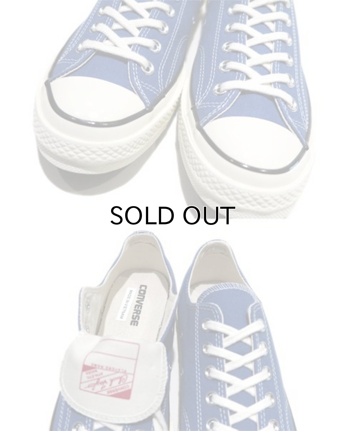 画像4: NEW Converse "Chuck Taylor Premium" Low-Cut Canvas Sneaker　BLUE　size 9.5 (4)
