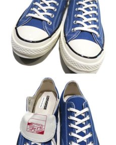 画像4: NEW Converse "Chuck Taylor Premium" Low-Cut Canvas Sneaker　BLUE　size 9.5 (4)