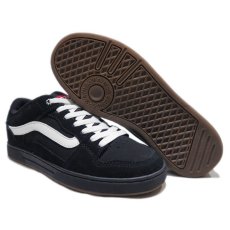 画像4: NEW VANS  Suede/Synthetic Skate Shoes　BLACK/WHITE　size US 9~13 (4)