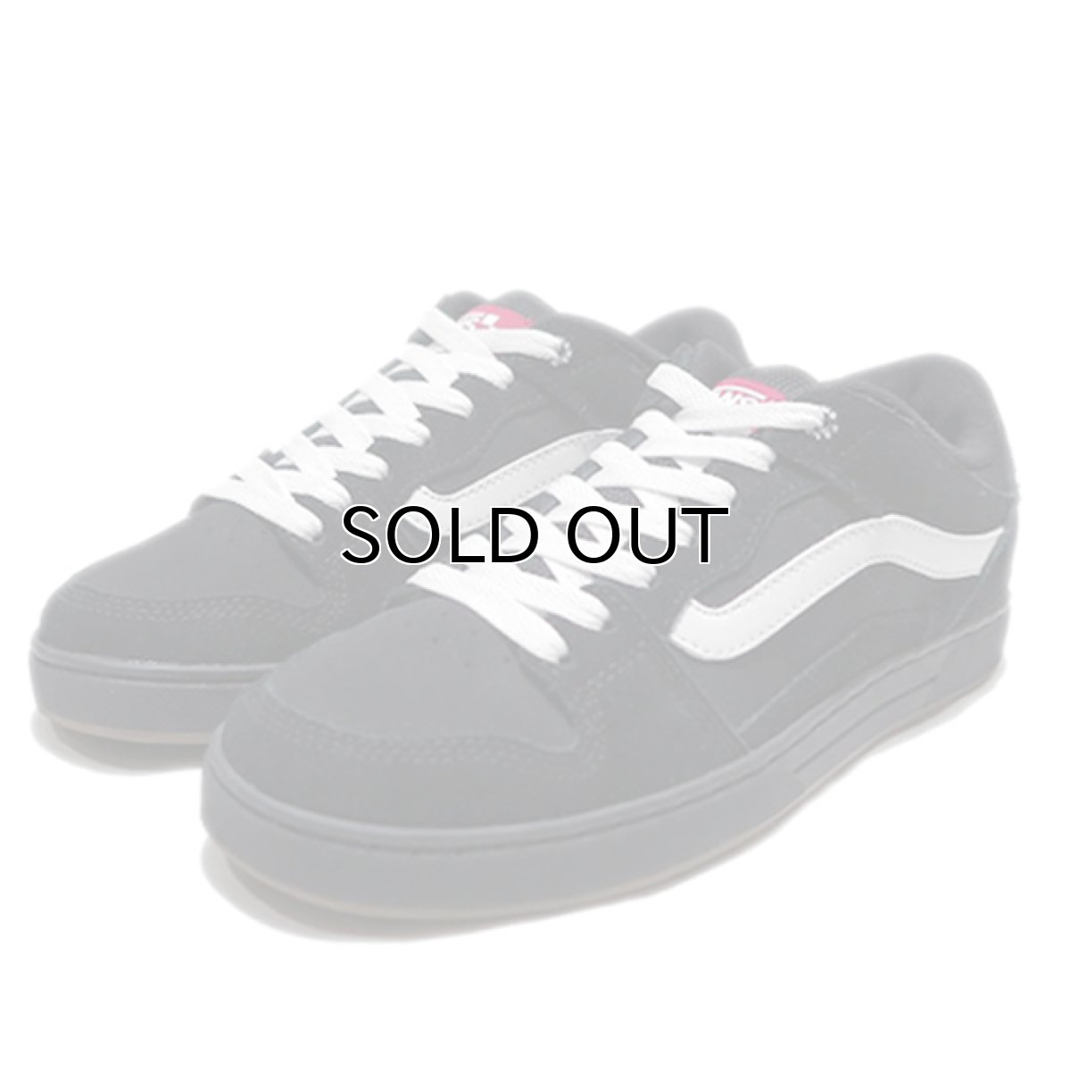 画像1: NEW VANS  Suede/Synthetic Skate Shoes　BLACK/WHITE　size US 9~13 (1)