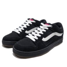 画像1: NEW VANS  Suede/Synthetic Skate Shoes　BLACK/WHITE　size US 9~13 (1)