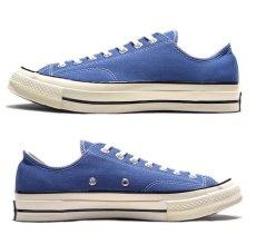 画像3: NEW Converse "Chuck Taylor Premium" Low-Cut Canvas Sneaker　BLUE　size 9.5 (3)