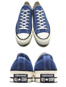 画像2: NEW Converse "Chuck Taylor Premium" Low-Cut Canvas Sneaker　BLUE　size 9.5 (2)