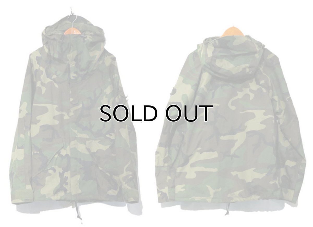 画像2: 1980's U.S. ARMY  ECWCS "GEN I" Gore-Tex Parka  Dead Stock　Woodland Camouflage　size SMALL - SHORT (2)